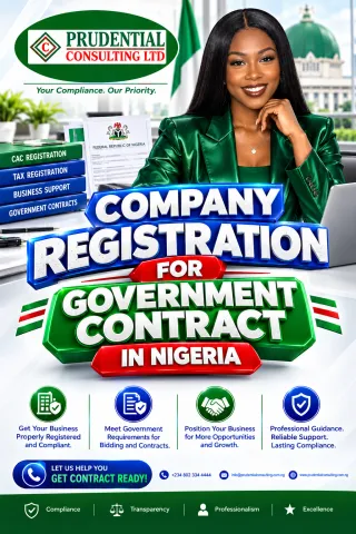 COMPANY REGISTRATION FOR GOVERNMENT CONTRACT IN NIGERIA