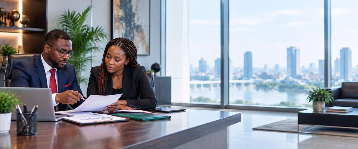 A professional tax-clearance and business-compliance consultation.