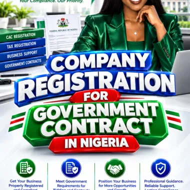 COMPANY REGISTRATION FOR GOVERNMENT CONTRACT IN NIGERIA