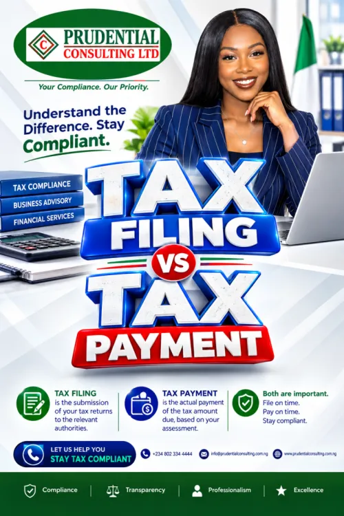 Tax Filing vs Tax Payment